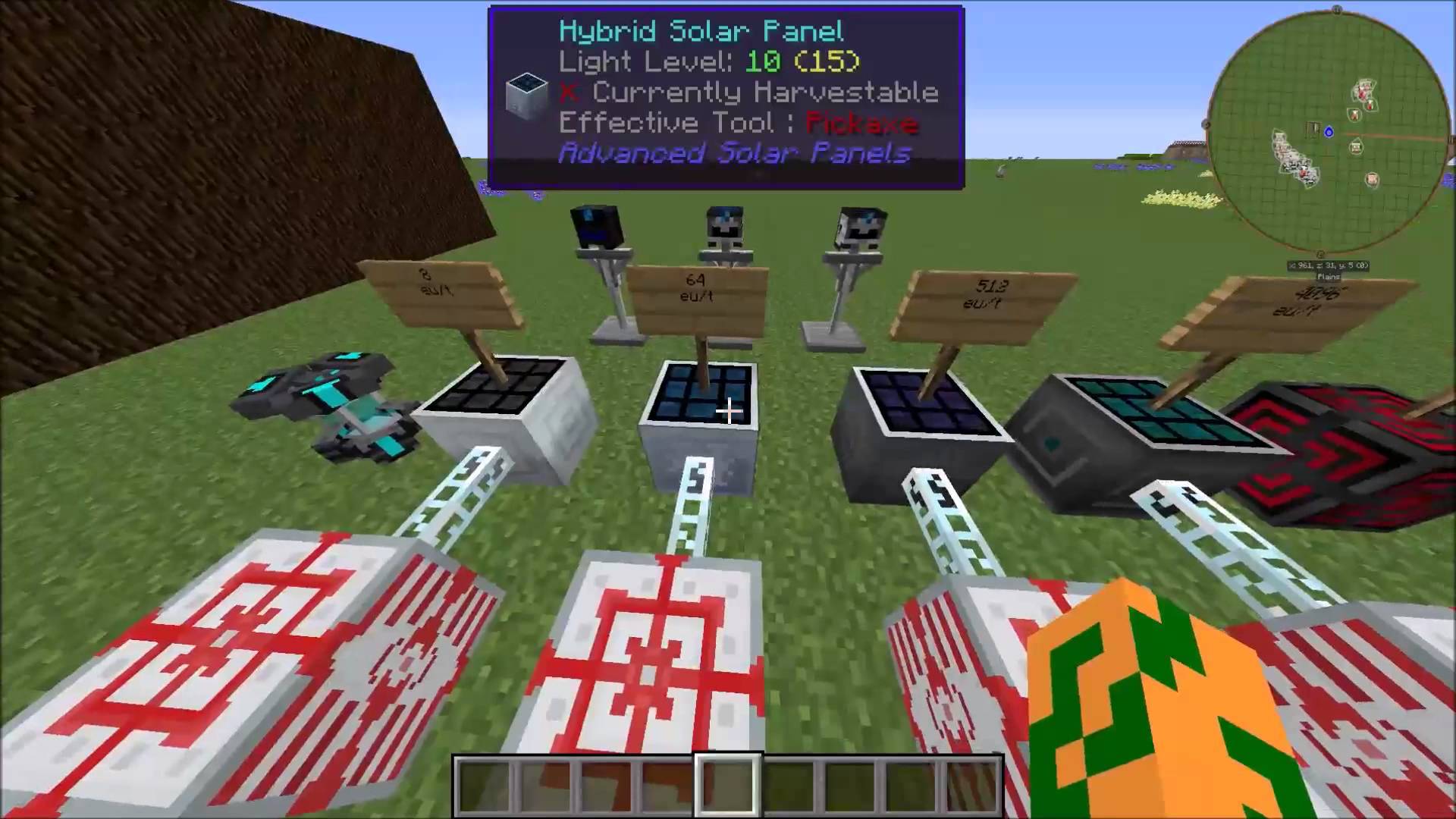 скачать мод на майнкрафт 1.7.10 industrial craft 2 experimental аддоны advanced solar panels 1.7.10 #9