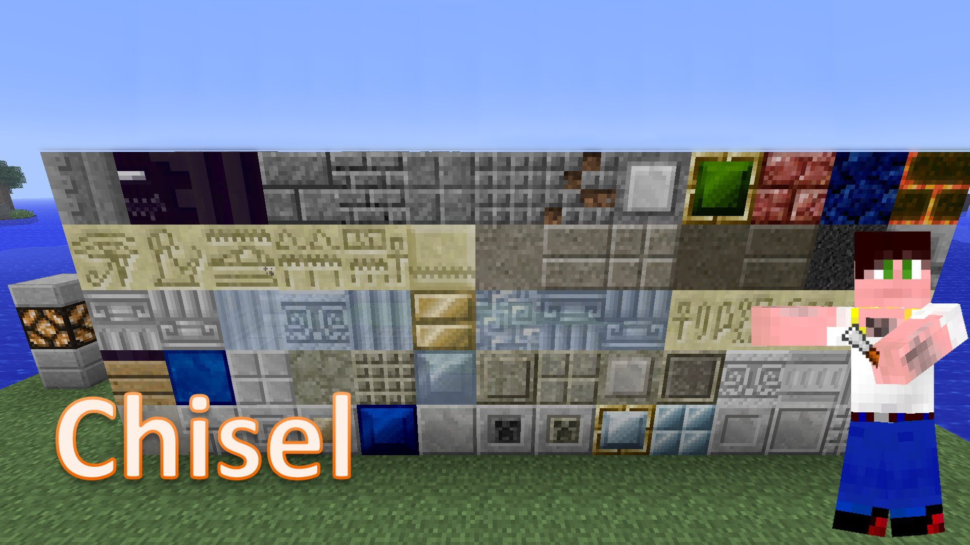 Chisel 2 Minecraft Mod 