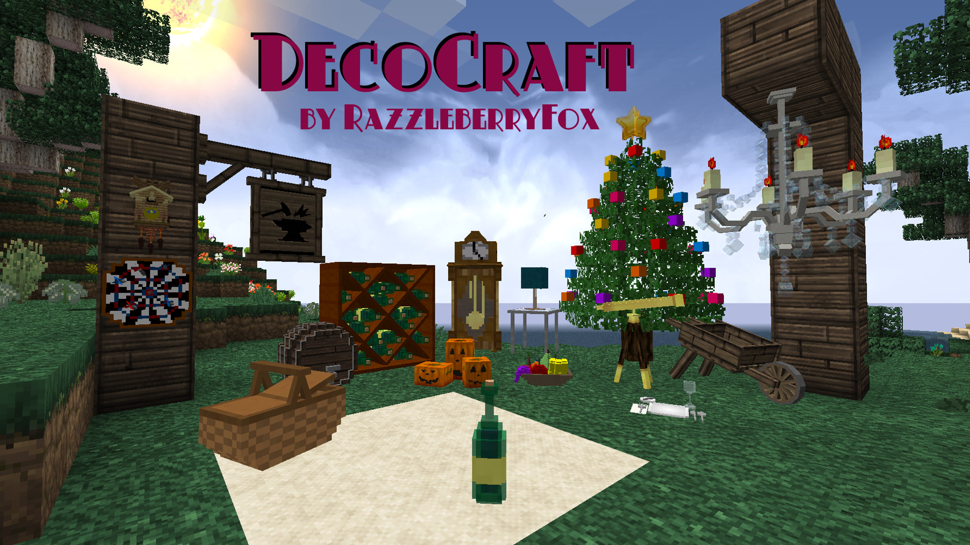 мод на decocrafе на майнкрафт 1.7.10