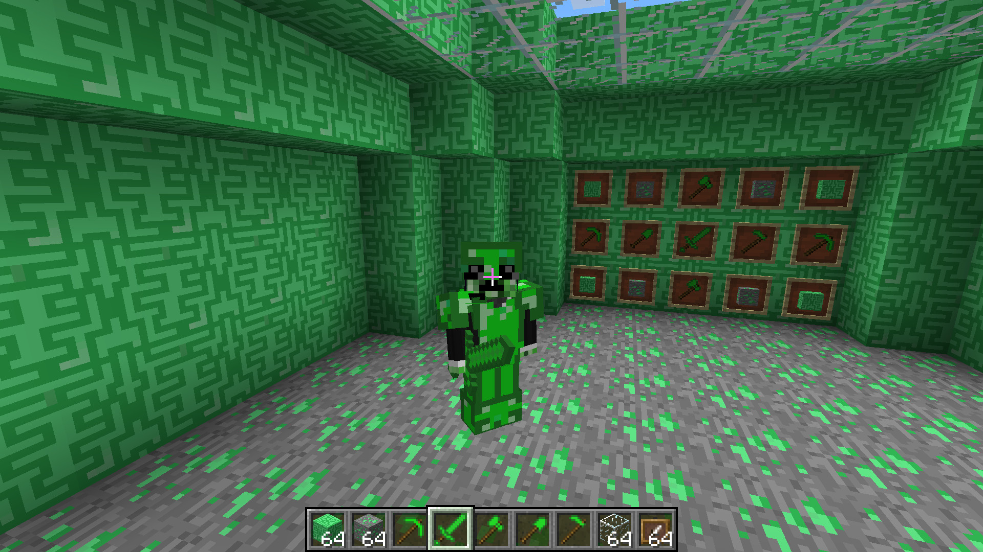 emerald dimension minecraft emerald tools