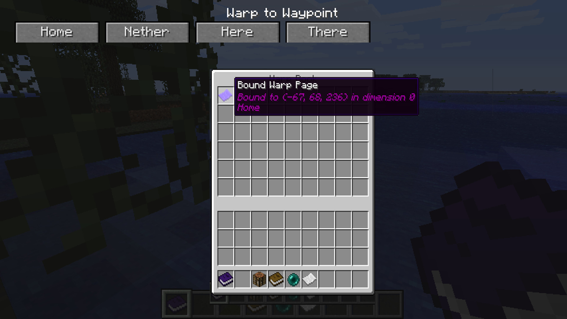 Warp Book Mod 1 8 9 1 7 10 Minecraft Modinstaller