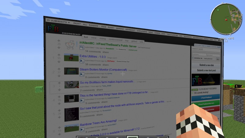 Web Displays Mod - 1.7.10  Minecraft Modinstaller